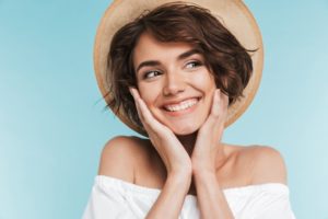 smiling young woman