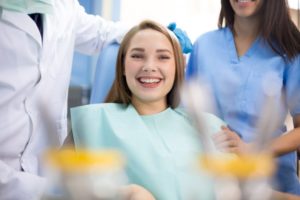 happy dental patient 